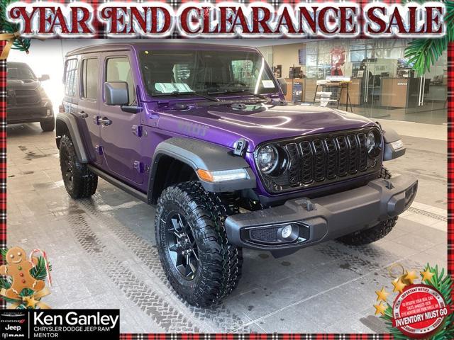 2026 Jeep Wrangler WRANGLER 4-DOOR WILLYS