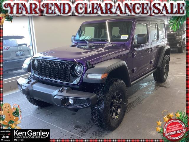 2026 Jeep Wrangler WRANGLER 4-DOOR WILLYS