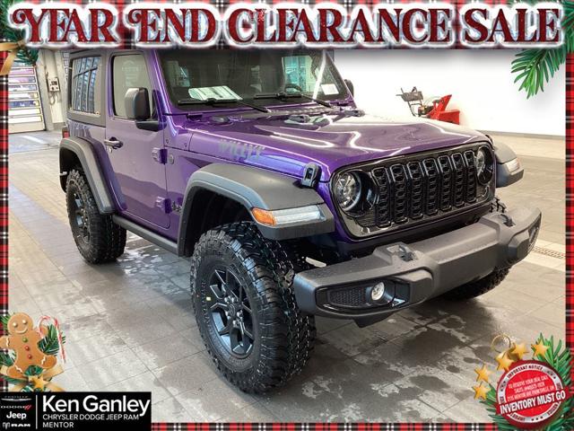 2026 Jeep Wrangler WRANGLER 4-DOOR WILLYS