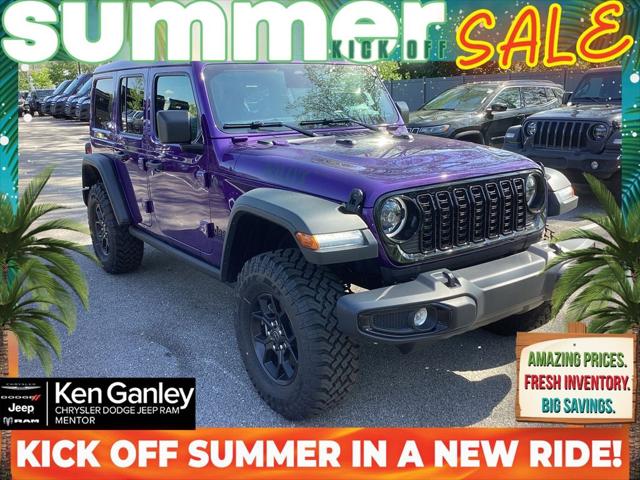 2026 Jeep Wrangler Willys for sale in Mentor, OH