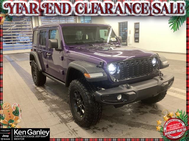 2026 Jeep Wrangler WRANGLER 4-DOOR WILLYS