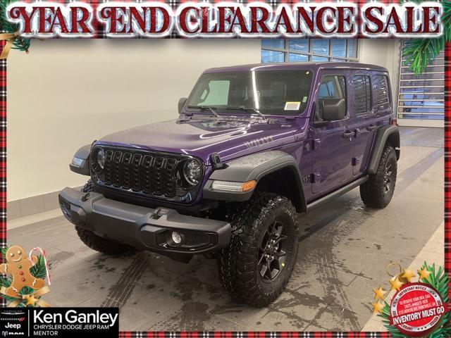 2026 Jeep Wrangler WRANGLER 4-DOOR WILLYS