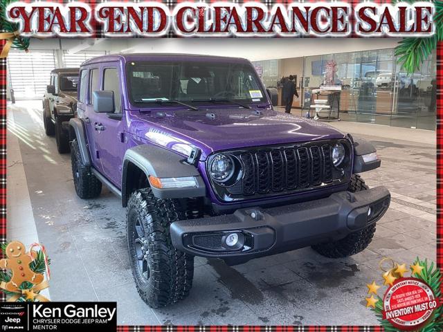 2026 Jeep Wrangler WRANGLER 4-DOOR WILLYS