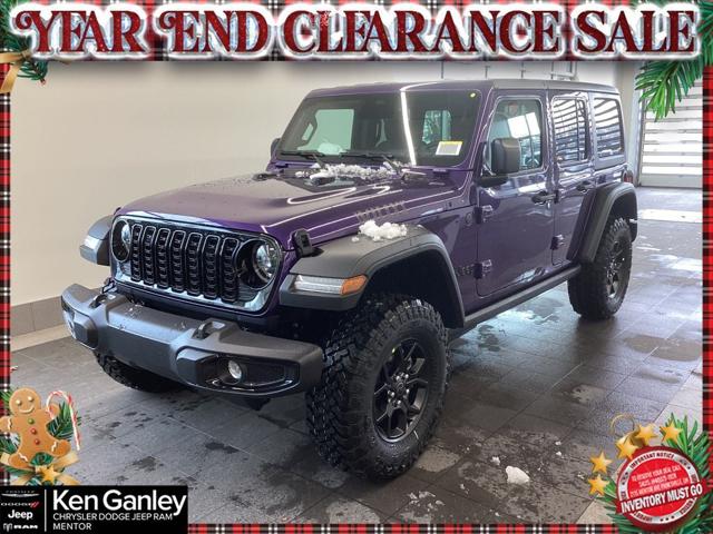 2026 Jeep Wrangler WRANGLER 4-DOOR WILLYS