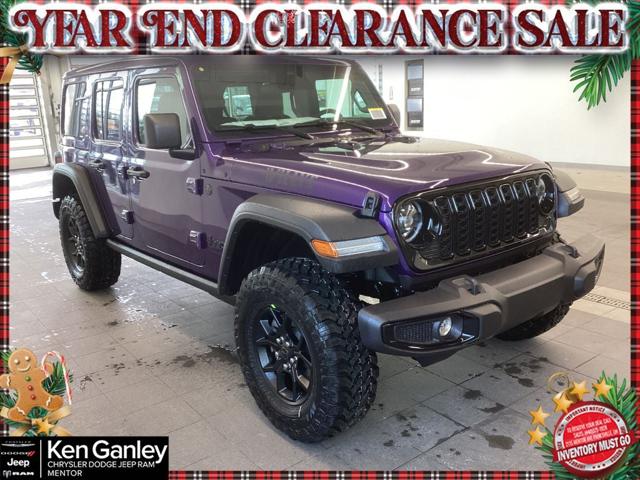 2026 Jeep Wrangler WRANGLER 4-DOOR WILLYS