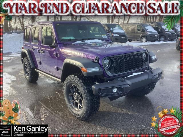 2026 Jeep Wrangler WRANGLER 4-DOOR WILLYS