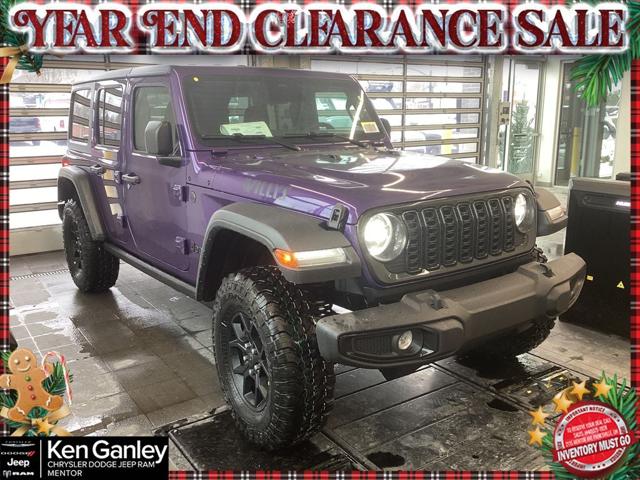 2026 Jeep Wrangler WRANGLER 4-DOOR WILLYS
