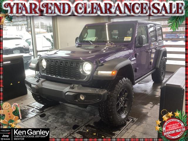 2026 Jeep Wrangler WRANGLER 4-DOOR WILLYS