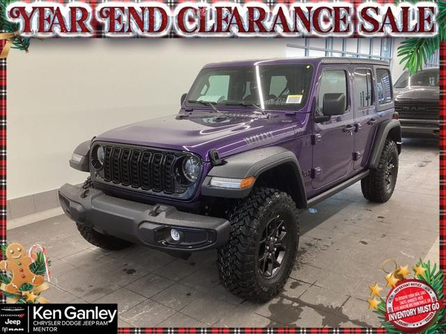 2026 Jeep Wrangler WRANGLER 4-DOOR WILLYS