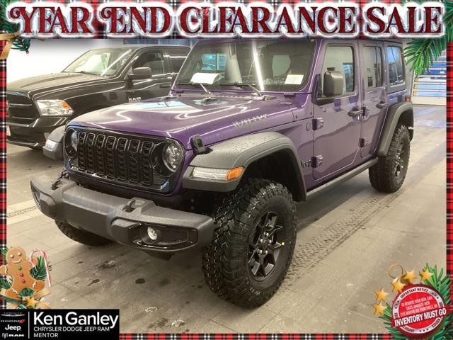 2026 Jeep Wrangler WRANGLER 4-DOOR WILLYS