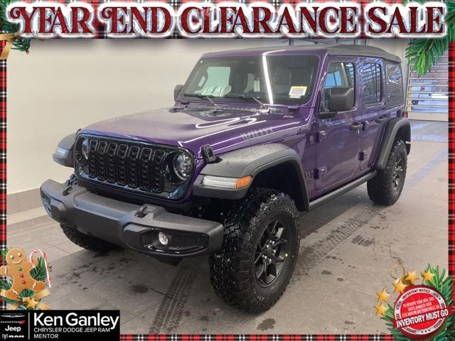 2026 Jeep Wrangler WRANGLER 4-DOOR WILLYS