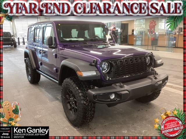 2026 Jeep Wrangler WRANGLER 4-DOOR WILLYS