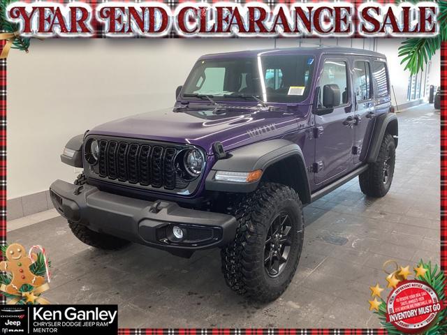 2026 Jeep Wrangler WRANGLER 4-DOOR WILLYS