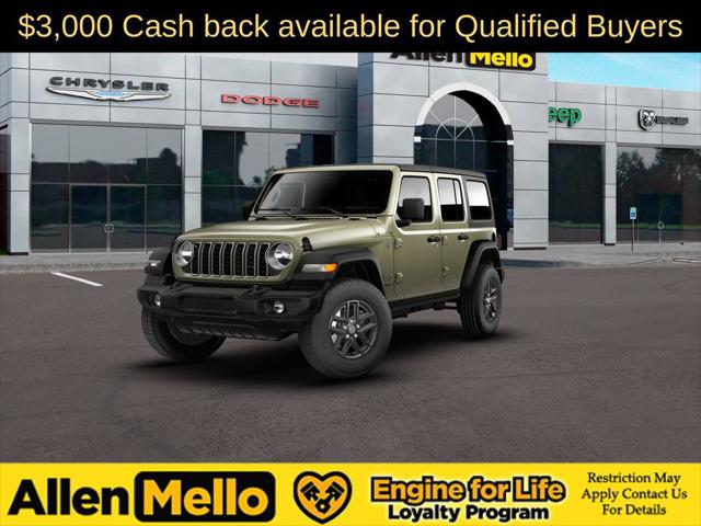 2026 Jeep Wrangler 4-Door Sport S 4x4 for sale in Nashua, NH