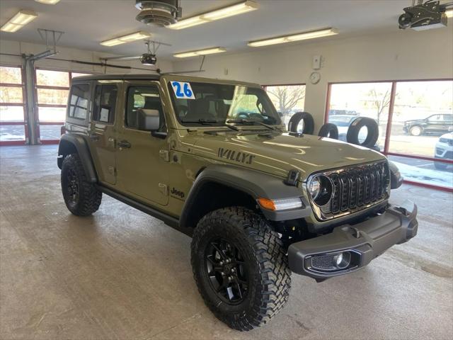 2026 Jeep Wrangler WRANGLER 4-DOOR WILLYS