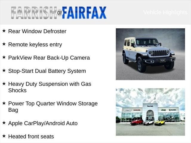 2026 Jeep Wrangler WRANGLER 4-DOOR SAHARA 2026 Jeep Wrangler WRANGLER 4-DOOR SAHARA