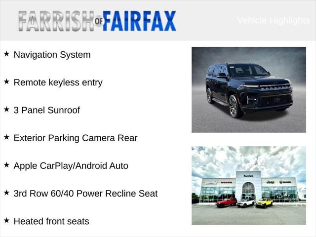 2026 Wagoneer Grand Wagoneer GRAND WAGONEER 4X4