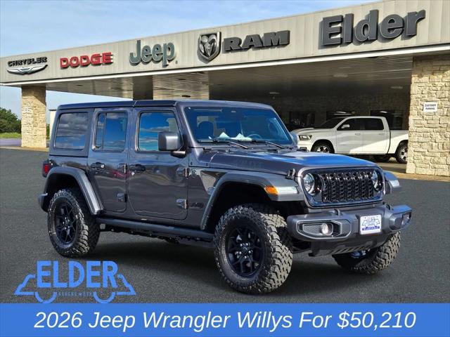 2026 Jeep Wrangler WRANGLER 4-DOOR WILLYS