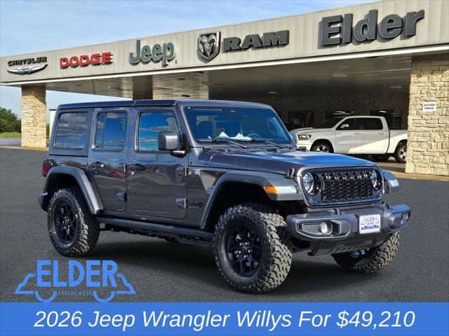 2026 Jeep Wrangler WRANGLER 4-DOOR WILLYS