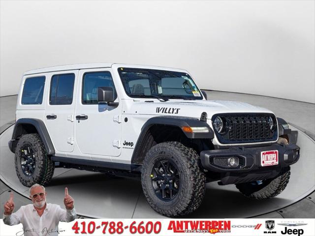 2026 Jeep Wrangler WRANGLER 4-DOOR WILLYS 2026 Jeep Wrangler WRANGLER 4-DOOR WILLYS