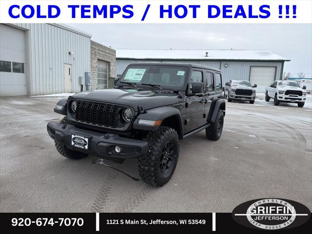 2026 Jeep Wrangler WRANGLER 4-DOOR WILLYS 2026 Jeep Wrangler WRANGLER 4-DOOR WILLYS
