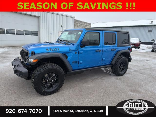 2026 Jeep Wrangler WRANGLER 4-DOOR WILLYS 2026 Jeep Wrangler WRANGLER 4-DOOR WILLYS