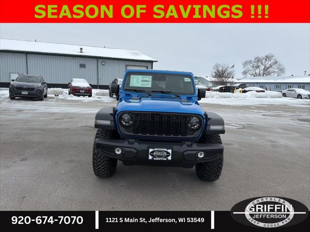 2026 Jeep Wrangler WRANGLER 4-DOOR WILLYS 2026 Jeep Wrangler WRANGLER 4-DOOR WILLYS