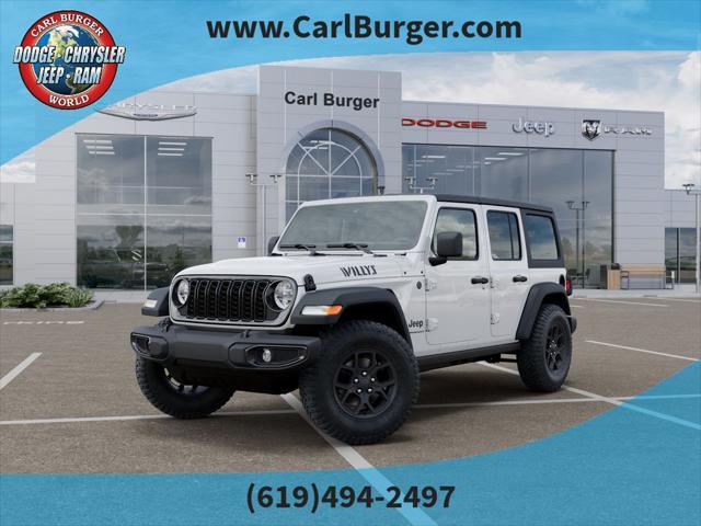 2026 Jeep Wrangler WRANGLER 4-DOOR WILLYS 2026 Jeep Wrangler WRANGLER 4-DOOR WILLYS