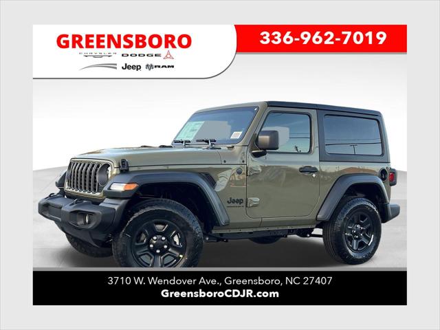 2026 Jeep Wrangler 2-Door Sport 4x4 for sale in Greensboro, NC