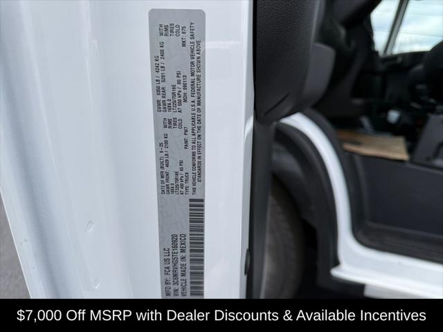 2026 Ram ProMaster Cargo Van Tradesman