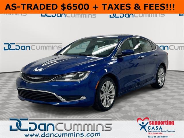2016 Chrysler 200 Limited 2016 Chrysler 200 Limited