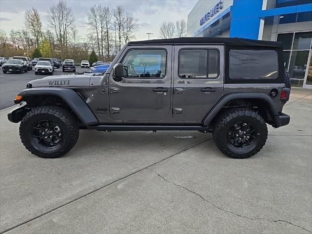 2024 Jeep Wrangler 4-Door Willys 4x4 2024 Jeep Wrangler 4-Door Willys 4x4