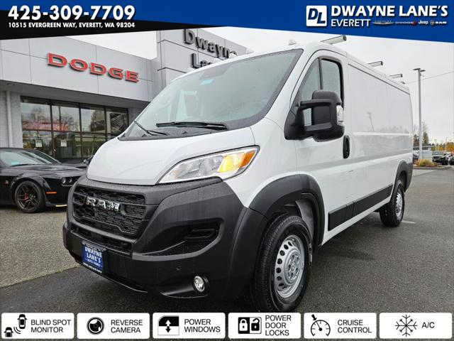 2025 RAM ProMaster 1500 Cargo Van Tradesman Low Roof 136 WB w/Pass Seat