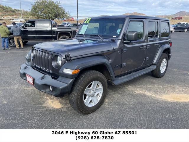 2022 Jeep Wrangler Unlimited Sport S 4x4 2022 Jeep Wrangler Unlimited Sport S 4x4