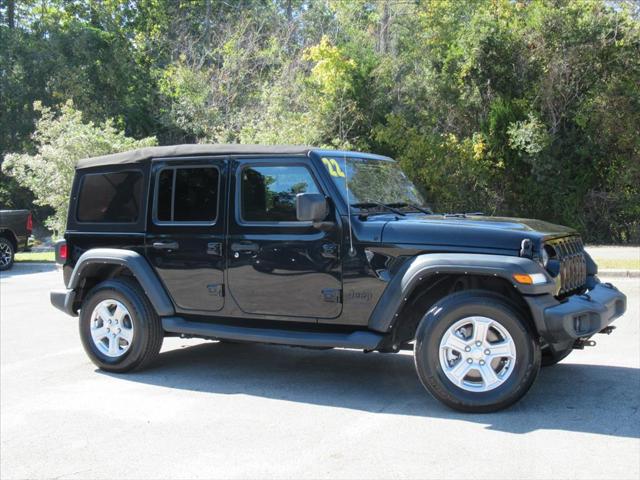 2022 Jeep Wrangler Unlimited Sport S 4x4 2022 Jeep Wrangler Unlimited Sport S 4x4