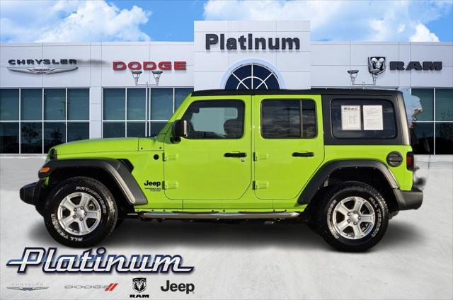 2021 Jeep Wrangler Unlimited Sport S 4x4 2021 Jeep Wrangler Unlimited Sport S 4x4
