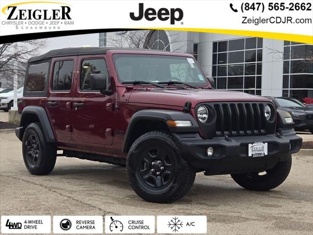 2021 Jeep Wrangler Unlimited Sport 4x4 2021 Jeep Wrangler Unlimited Sport 4x4
