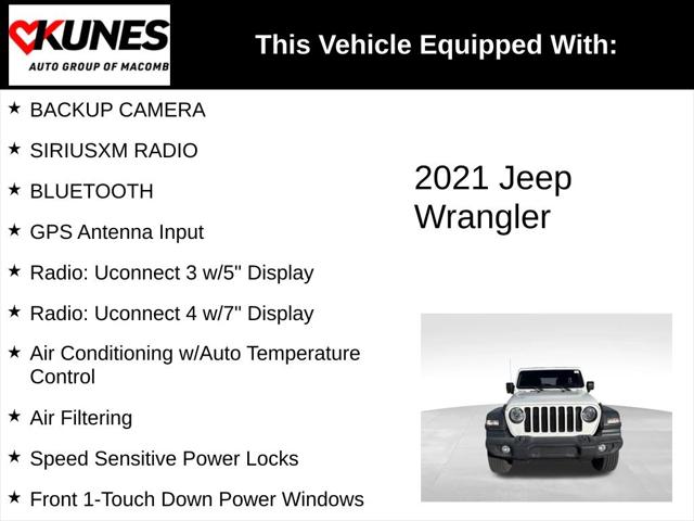 2021 Jeep Wrangler Unlimited Sport Altitude 4x4 2021 Jeep Wrangler Unlimited Sport Altitude 4x4
