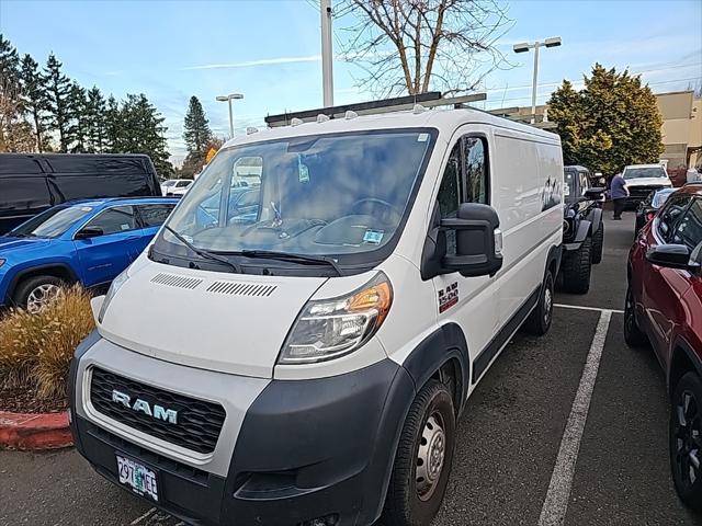 2019 RAM ProMaster 1500 Cargo Van Low Roof 136 WB