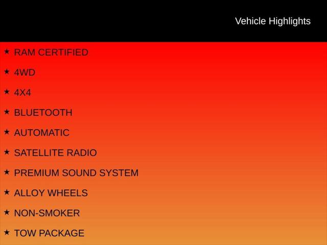 2018 RAM 1500 Big Horn Crew Cab 4x4 57 Box