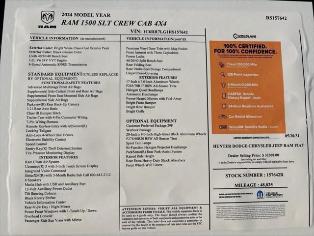 2024 RAM 1500 Classic Warlock Crew Cab 4x4 57 Box 2024 RAM 1500 Classic Warlock Crew Cab 4x4 57 Box