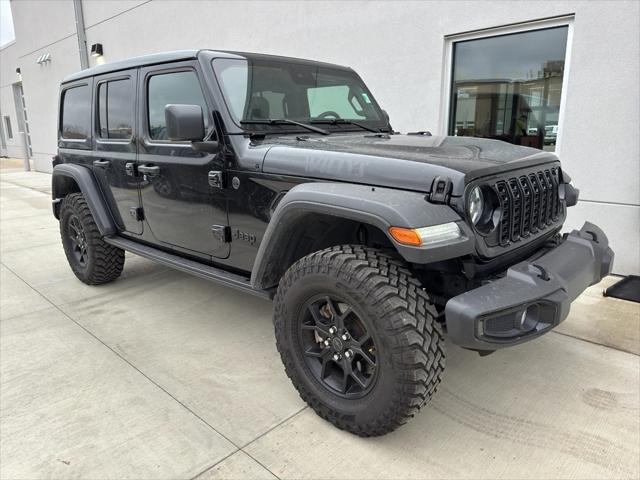 2024 Jeep Wrangler 4-Door Willys 4x4 2024 Jeep Wrangler 4-Door Willys 4x4