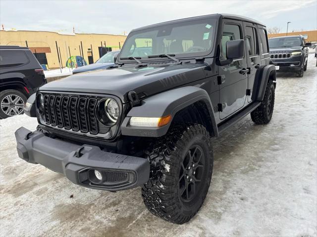 2024 Jeep Wrangler 4-Door Willys 4x4 2024 Jeep Wrangler 4-Door Willys 4x4
