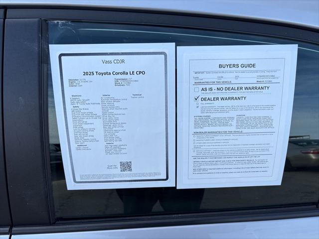 2025 Toyota Corolla LE