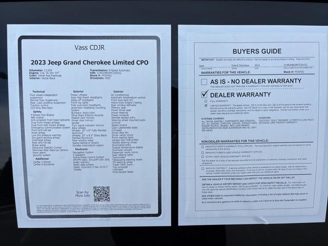 2023 Jeep Grand Cherokee Limited 4x4