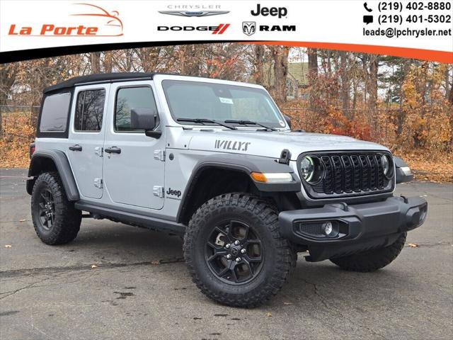 2024 Jeep Wrangler 4-Door Willys 4x4 2024 Jeep Wrangler 4-Door Willys 4x4
