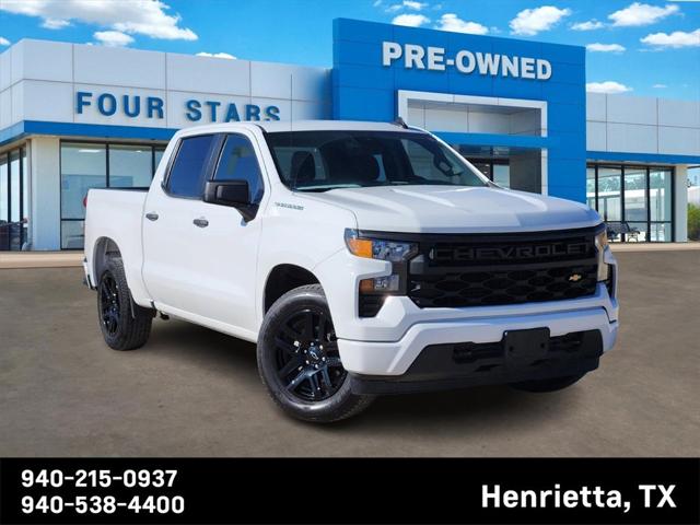 2024 Chevrolet Silverado 1500 2WD Crew Cab Short Bed Custom 2024 Chevrolet Silverado 1500 2WD Crew Cab Short Bed Custom