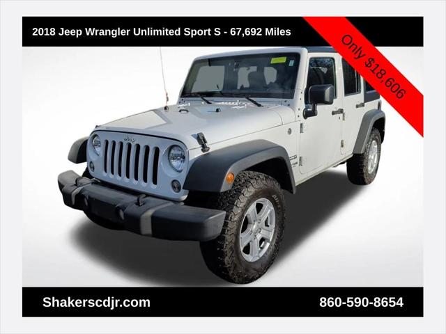 2018 Jeep Wrangler JK Unlimited Sport S 4x4