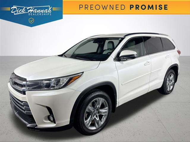 2018 Toyota Highlander Limited 2018 Toyota Highlander Limited