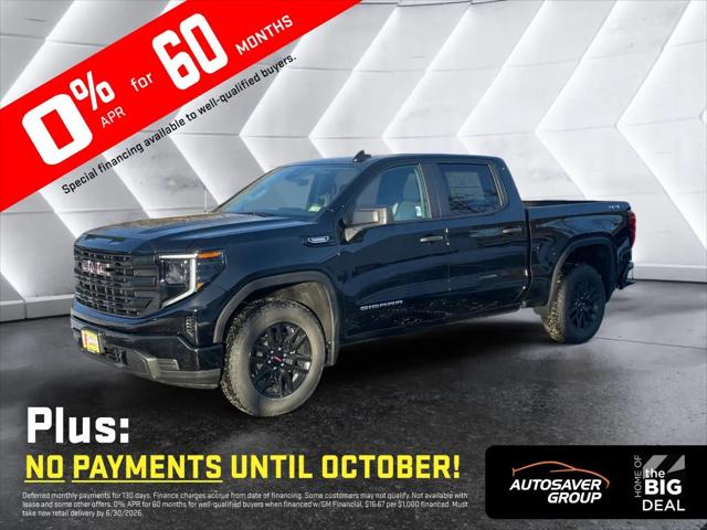 2026 GMC Sierra 1500 Crew Cab, Short Bed, Pro, 4WD for sale in Berlin, VT